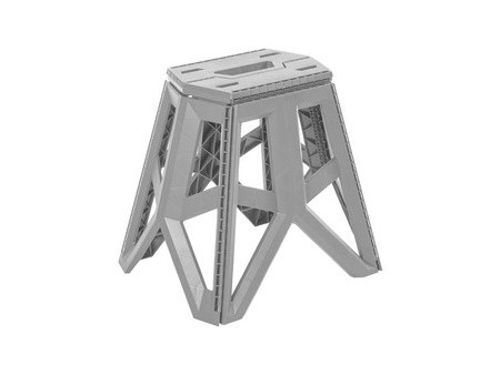 keeeper Tabouret de camping pliant 'tom', nordic-grey