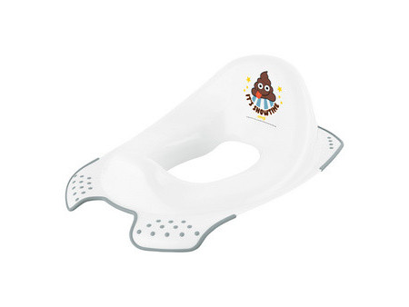 keeeper kids Siège de toilettes 'ewa emoji showtime', blanc