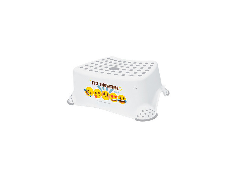 keeeper kids Marchepied 'tomek emoji showtime', blanc