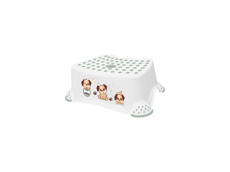 keeeper kids Marchepied 'tomek dogs', blanc