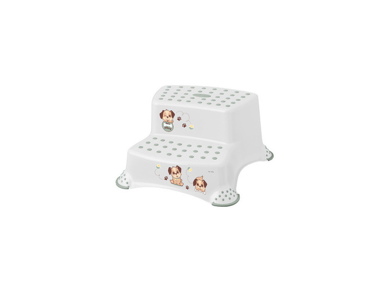 keeeper kids Marchepied 'igor dogs', 2 niveaux, blanc