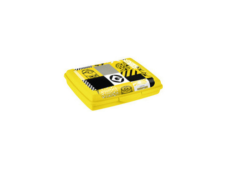 keeeper Boîte à goûter 'carla mini minions mosaic', noir