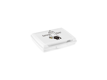 keeeper Boîte à goûter 'carla mini minions banana', blanc