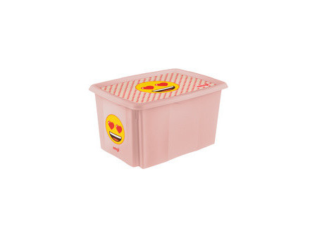 keeeper Boîte de rangement 'karolina emoji hearts', 30 L