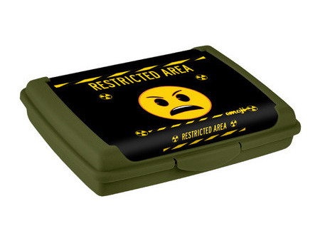keeeper Boîte à goûter 'carla mini emoji danger', olive