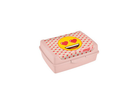 keeeper Boîte à goûter 'carla midi emoji danger', olive