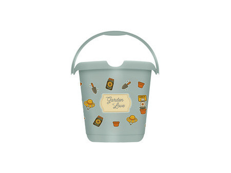 keeeper Seau à motif 'ilvie not AI', rond, 10 litres