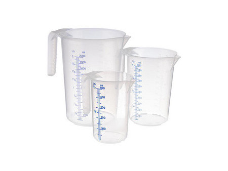 APS Pichet mesureur STACKABLE, 1,0 litre, transparent