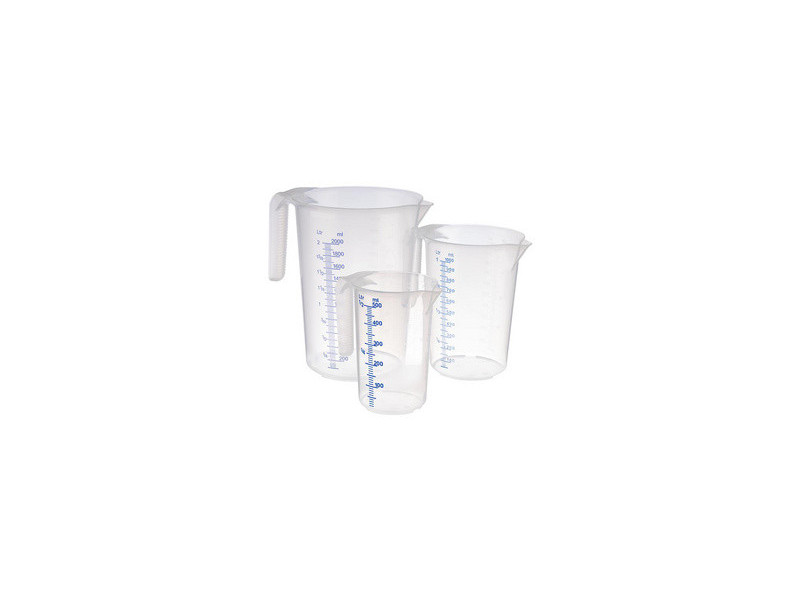 APS Pichet mesureur STACKABLE, 1,0 litre, transparent