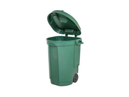 EDA Poubelle, 110 litres, plastique, vert