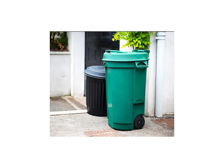 EDA Poubelle, 110 litres, plastique, vert