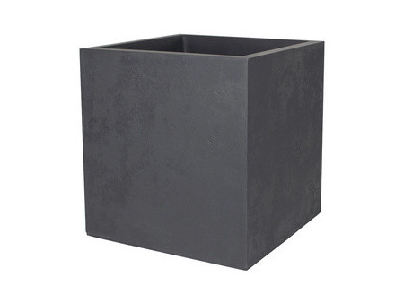 poétic Bac à plantes BASALT double paroi, 395 mm, anthracite