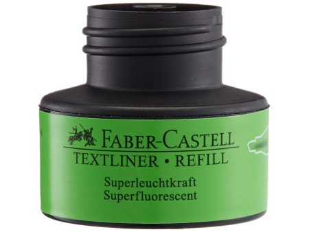 FABER-CASTELL Cartouche de recharge 'TEXTLINER 1549', vert