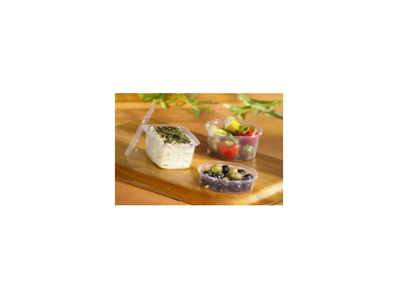 STARPAK Barquette d'emballage rectangulaire, 125 ml
