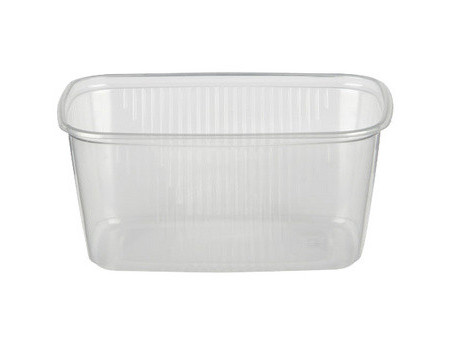 STARPAK Barquette d'emballage rectangulaire, 125 ml