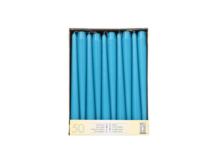 STARPAK Bougie de chandelier, 22 mm, pack de 50, vert jade