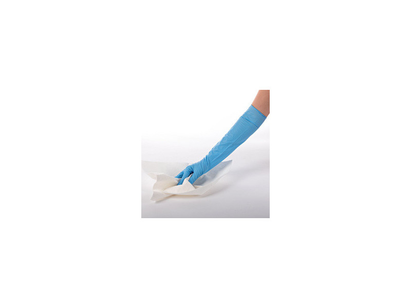 HYGOSTAR Gant nitrile EXTRA SAFE SUPERLONG, L, bleu