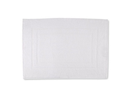 HYGOSTAR Tapis de bain, 500 x 700 mm, en coton, blanc
