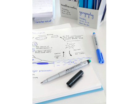 FABER-CASTELL Marqueur NonPermanent MULTIMARK F, vert