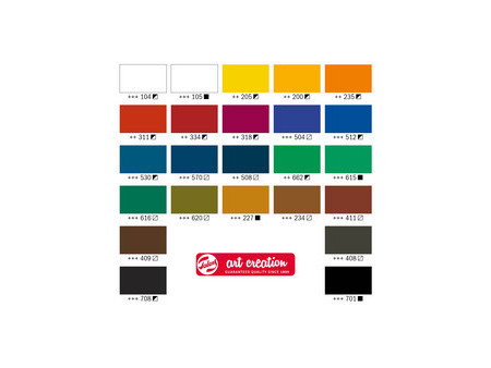 ROYAL TALENS Peinture à l'huile ArtCreation, 24 x 12 ml