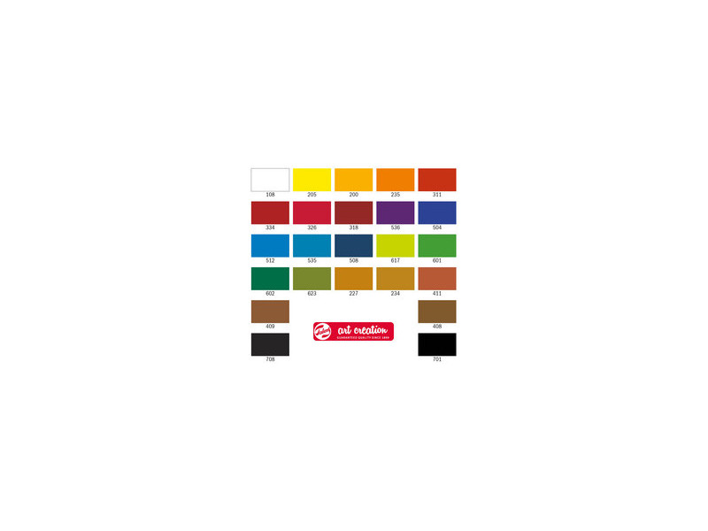 ROYAL TALENS Aquarelle ArtCreation, 12 ml, set de 24