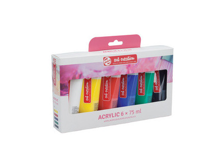 ROYAL TALENS Acrylique ArtCreation, 75 ml, set de 6