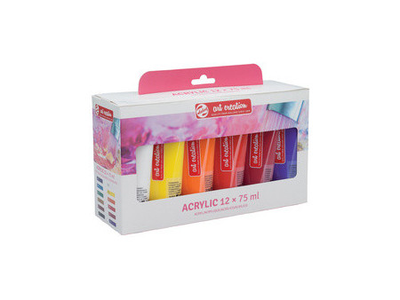 ROYAL TALENS Acrylique ArtCreation, 75 ml, set de 12