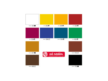 ROYAL TALENS Art Creation Kit peinture à huile, 12 x12 ml
