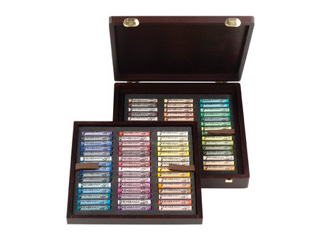 ROYAL TALENS Mallette de craies pastel souples REMBRANDT