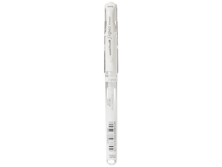 uni-ball Stylo roller à encre gel SIGNO broad UM153, blanc