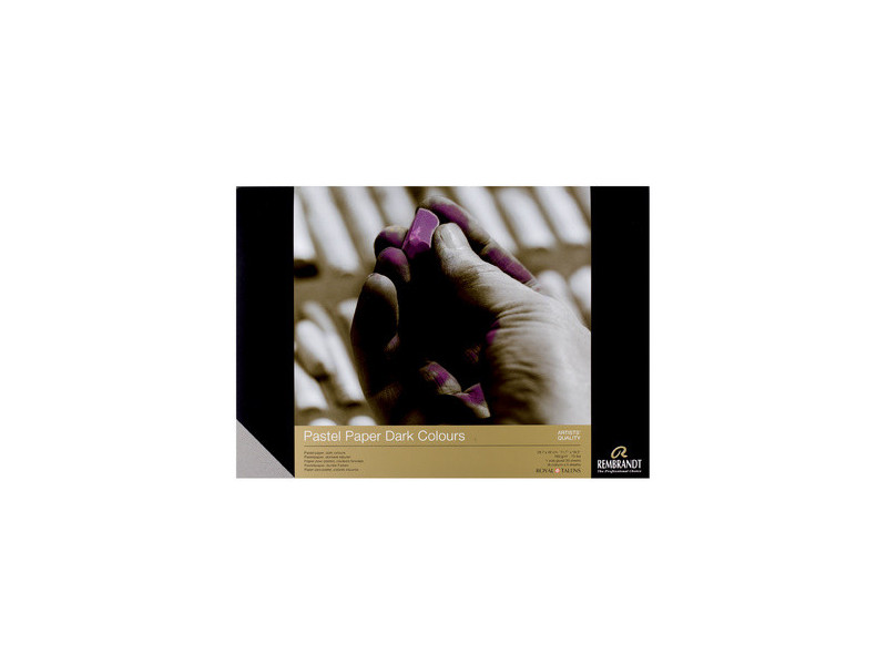 ROYAL TALENS REMBRANDT Bloc d'artiste 'Pastel', A3, foncé
