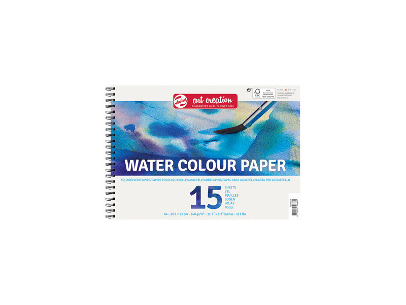 ROYAL TALENS Bloc d'artiste Art Creation 'Aquarelle', A4