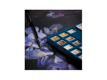 ROYAL TALENS Peinture aquarelle Van Gogh, boîte de 12,