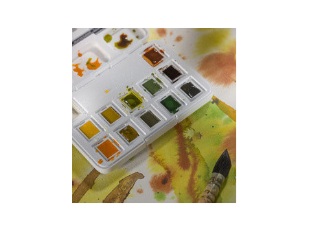 ROYAL TALENS Peinture aquarelle Van Gogh, boîte de 12,