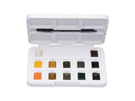 ROYAL TALENS Peinture aquarelle Van Gogh, boîte de 12,