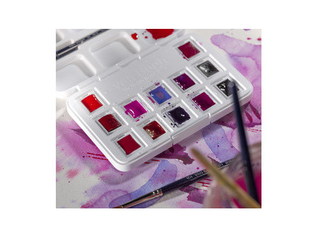 ROYAL TALENS Peinture aquarelle Van Gogh, boîte de 12,