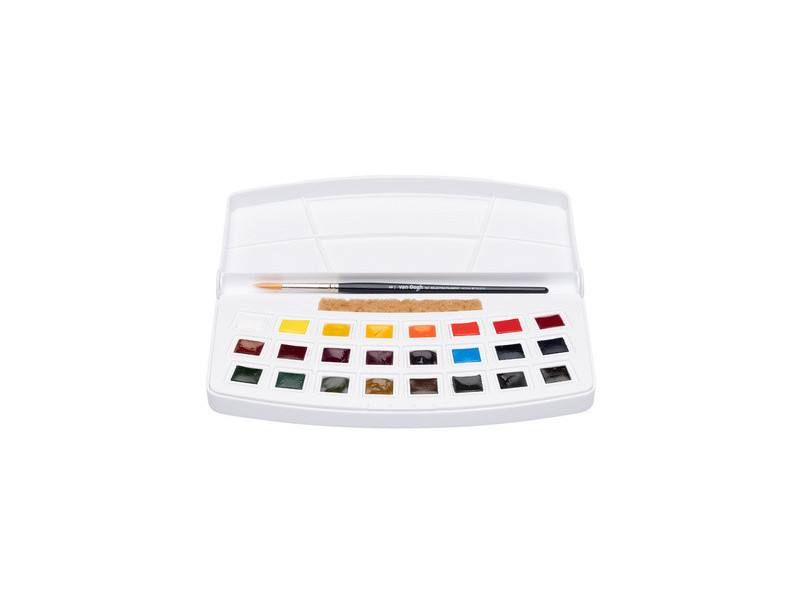ROYAL TALENS Peinture aquarelle Van Gogh, kit de 24,