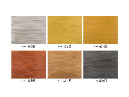 ROYAL TALENS Peinture acrylique AMSTERDAM Metallic, 6x 20 ml