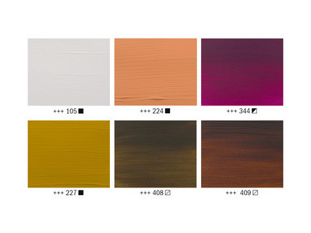 ROYAL TALENS Peinture acrylique AMSTERDAM Portrait, 6x 20 ml