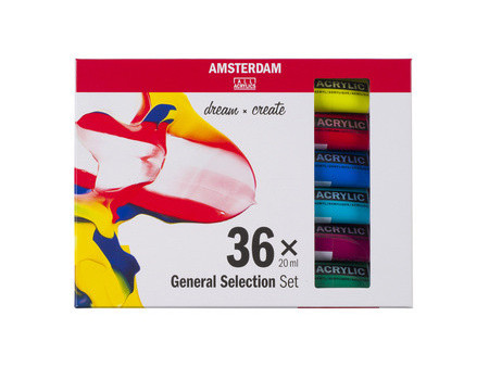 ROYAL TALENS Peinture acrylique AMSTERDAM General Selection