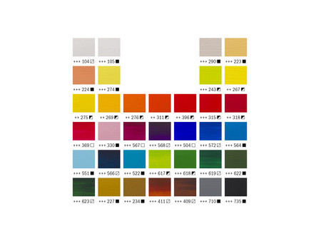 ROYAL TALENS Peinture acrylique AMSTERDAM General Selection