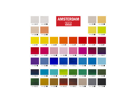 ROYAL TALENS Peinture acrylique AMSTERDAM General Selection