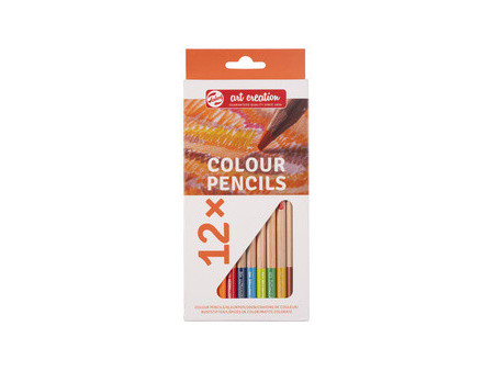 ROYAL TALENS Crayons de couleur Art Creation, rond, étui x12