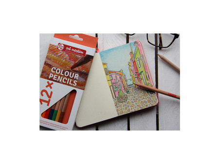 ROYAL TALENS Crayons de couleur Art Creation, rond, étui x24