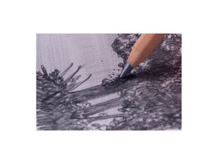 ROYAL Crayons graphite Art Creation, rond, étui de 12