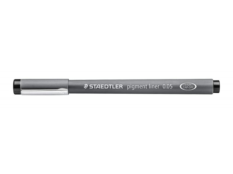 STAEDTLER Feutre à pigment, largeur du tracé: 0,05 mm, noir