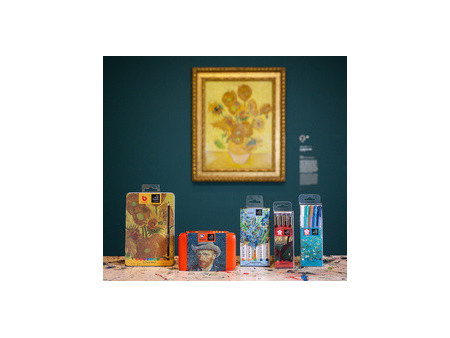 ROYAL TALENS Pocket box aquarelle Van Gogh x 'Autoportrait'