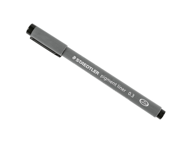 STAEDTLER Feutre à pigment, largeur du tracé: 0,3 mm, noir