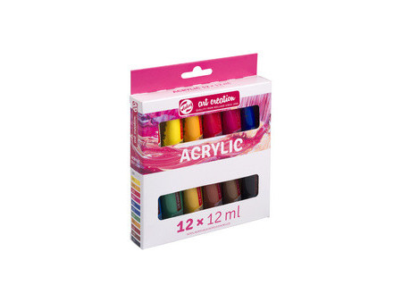 ROYAL TALENS Acrylique Art Creation, 12 ml, set de 8