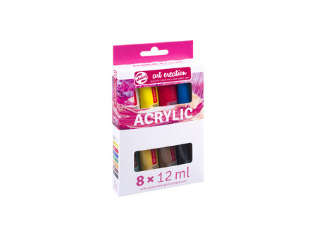 ROYAL TALENS Acrylique Art Creation, 12 ml, set de 8